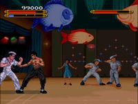 une photo d'Ã©cran de Dragon - The Bruce Lee Story sur Nintendo Super Nes